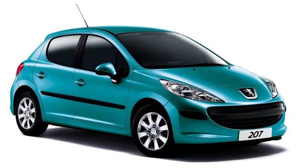 Запобіжник та реле Peugeot 207